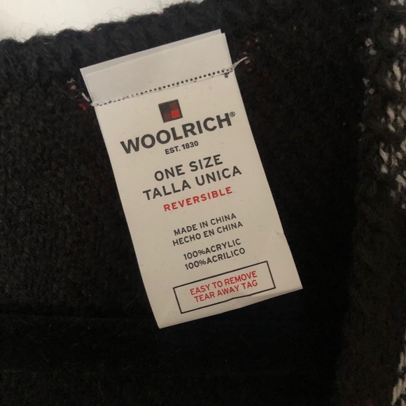 Woolrich Reversible Shawl - Picture 3 of 3